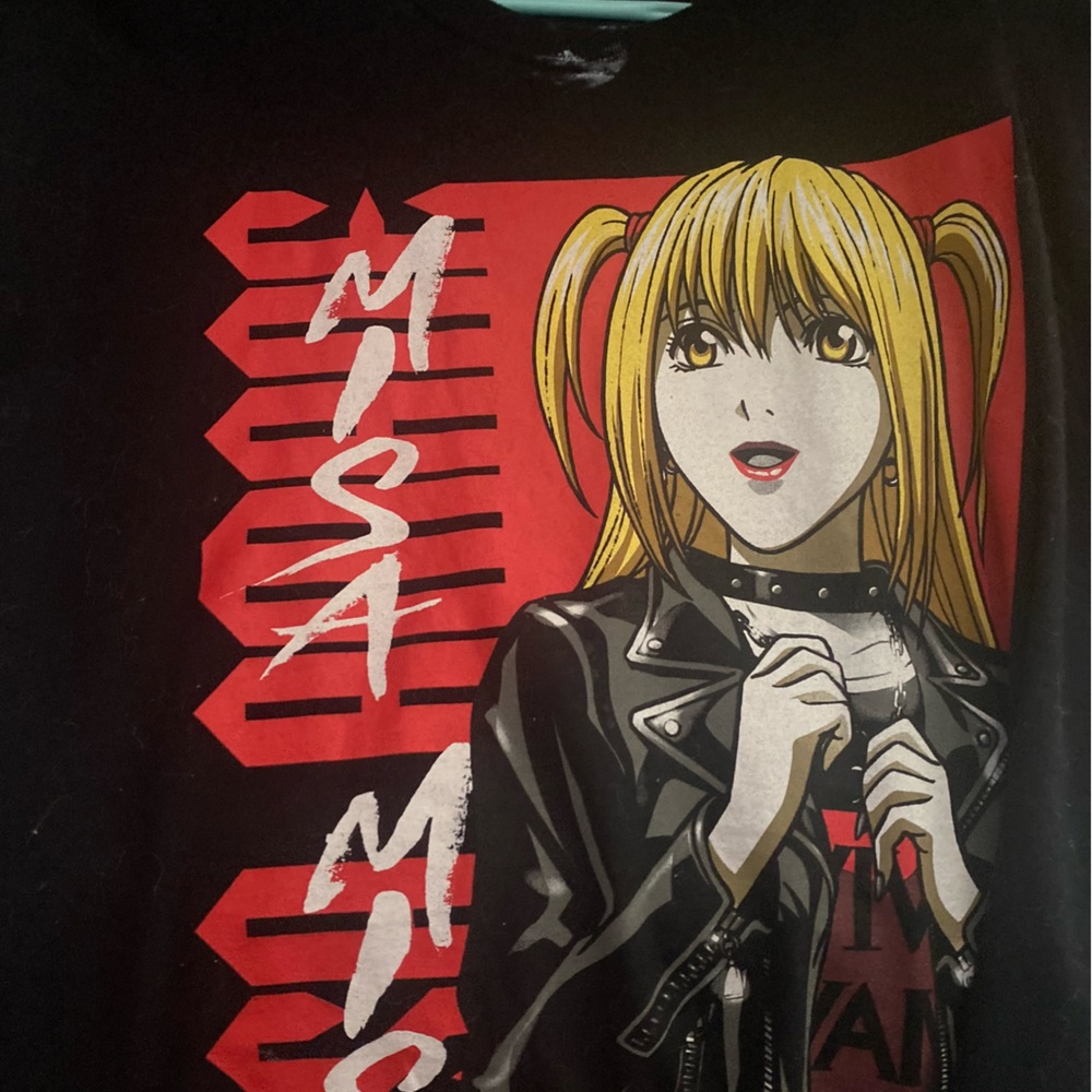 Death Note Misa Misa Anime T Shirt